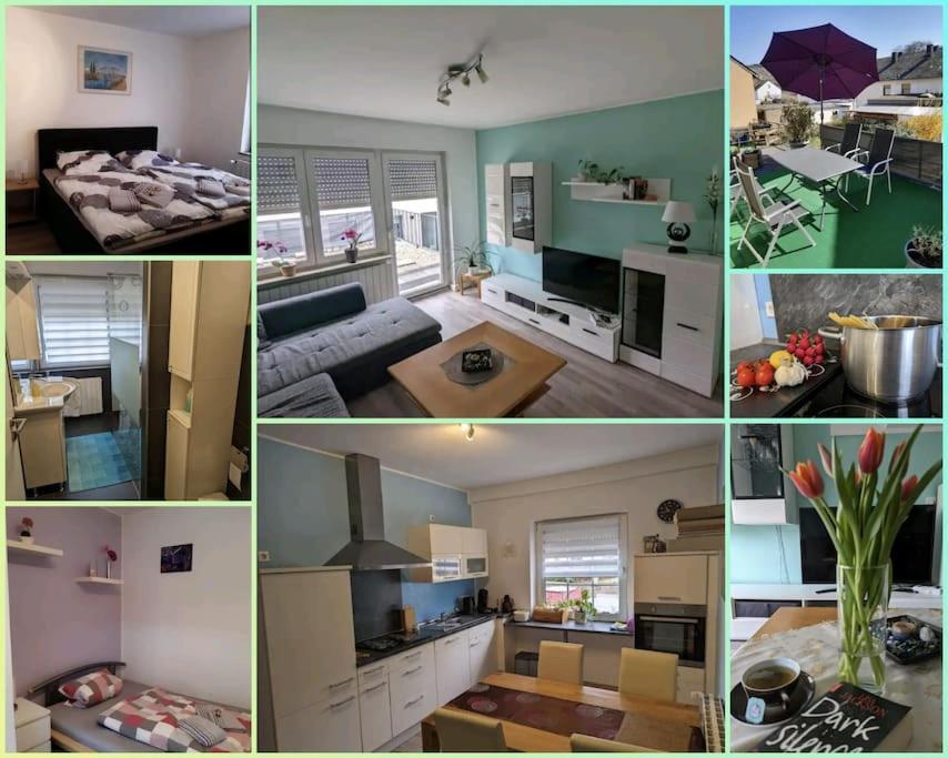 Ferienwohnung Philippi - Moselblick Mit Grosser Dachterrasse, 75 Qm, Hunde Willkommen Мерінґ Екстер'єр фото